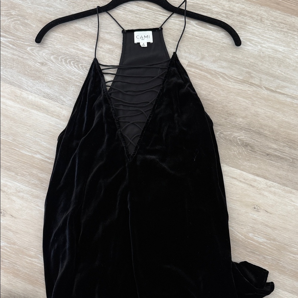 Cami NYC Black Strappy Top